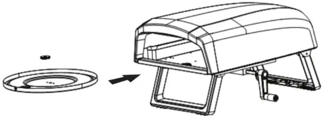Nutrichef NCPIZRT44 - Clean the Pizza Plate - 1