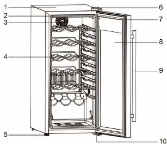Nutrichef PKCWC12 - PARTS DIAGRAM - 6