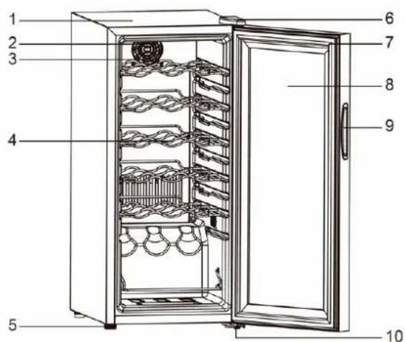 Nutrichef PKCWC12 - PARTS DIAGRAM - 5
