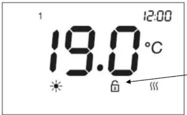 1 12:00 19.0°C ☀️ lock ###