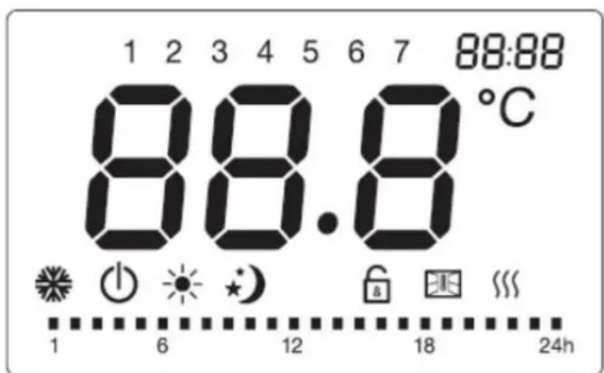 OCEANIC OCEAISHDC1500W - LCD display - 1