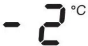 - 2°C