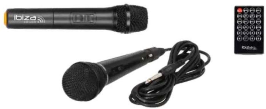 IBIZA SOUND PORT10UHF-BT - 1