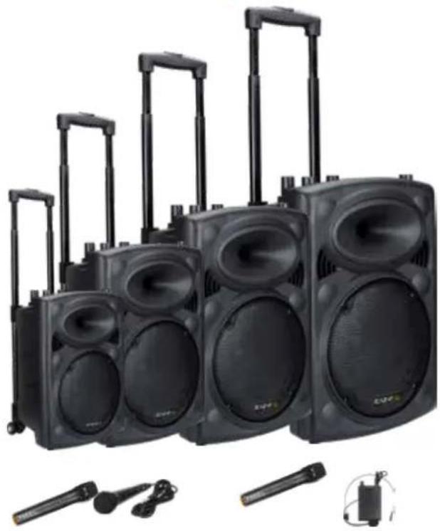 IBIZA SOUND PORT10UHF-BT - 1