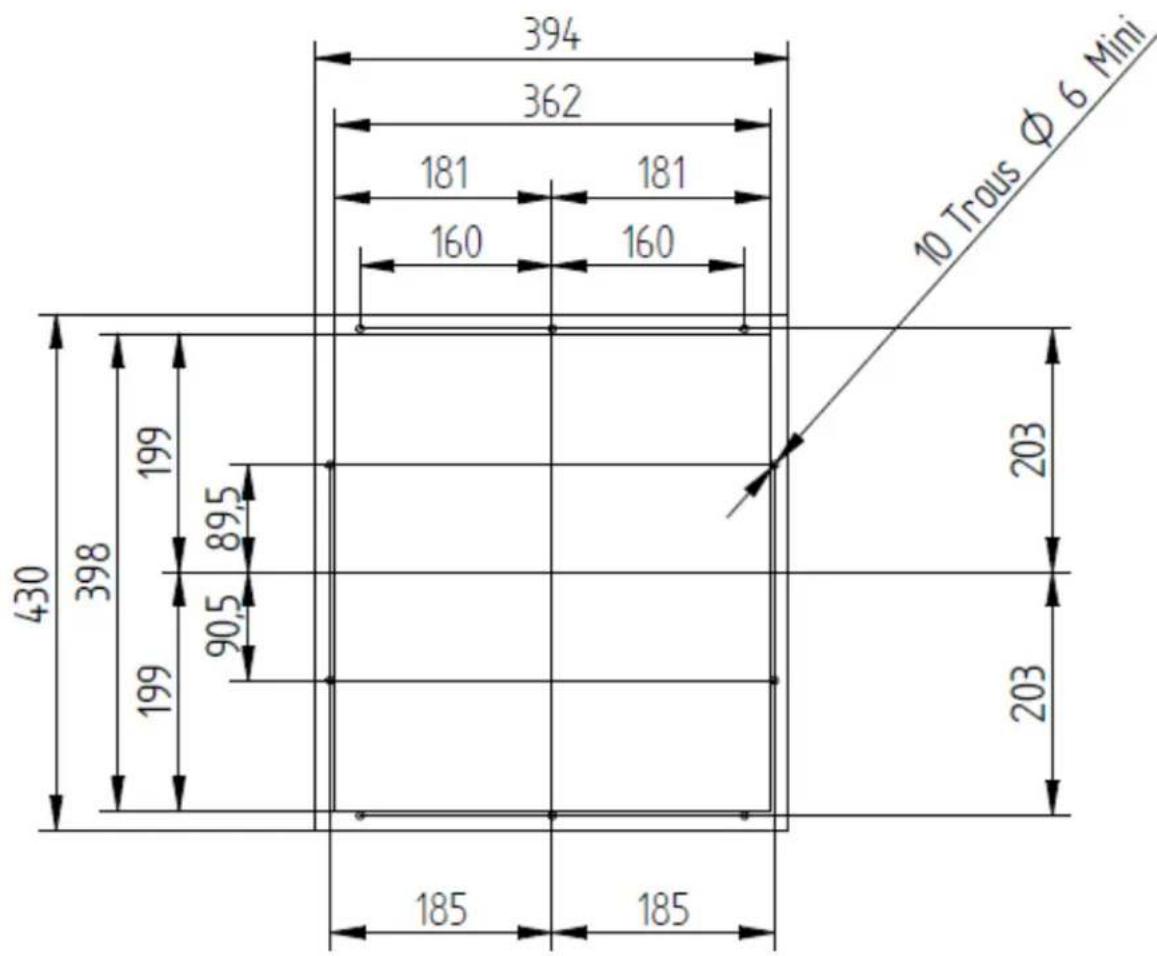 Adventys P1IM - Top plancha integration - 1