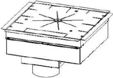 Adventys INDUC-STONE - Installation par encastrement - 1