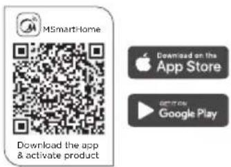 MIDEA ST 3.6F wi - Download the MSmartHome app - 1