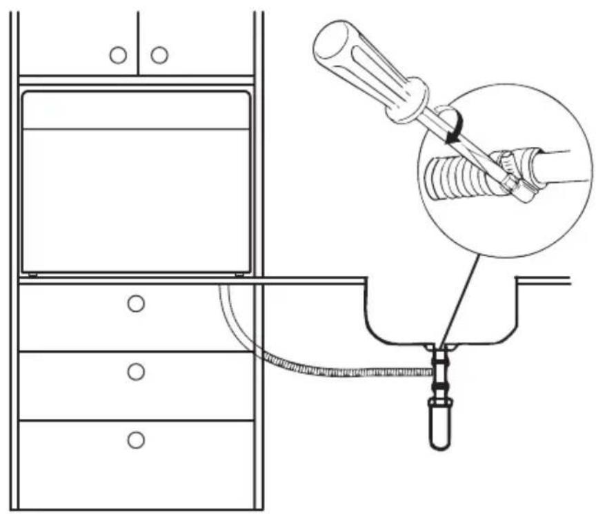 MIDEA ST 3.6F wi - Connexion des tuyaux de drainage - 2