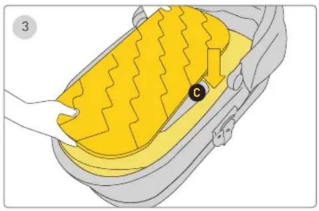Avionaut Sirius - Product setup - unfolding carrycot - 2