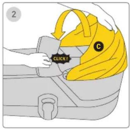 Avionaut Sirius - Canopy Carrycot window - 2