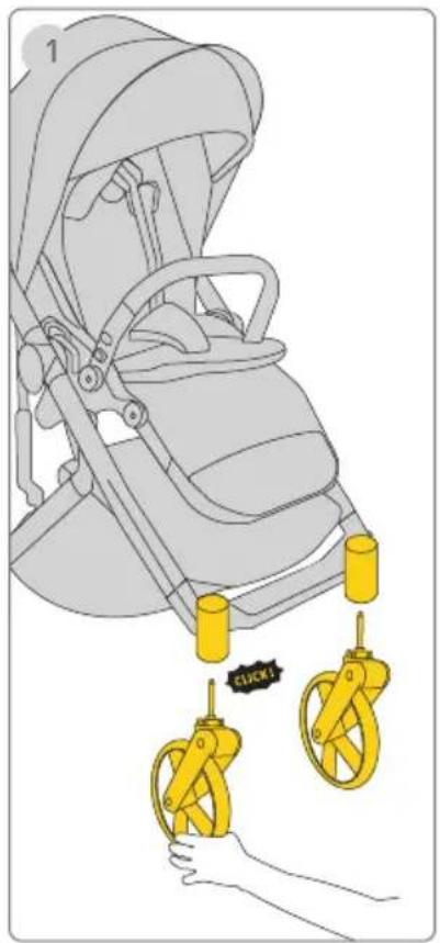 Avionaut Sirius - Front Wheels/Rear Wheels - 1