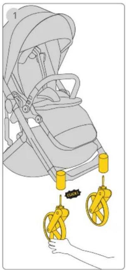 Avionaut Sirius - Front Wheels/Rear Wheels - 1