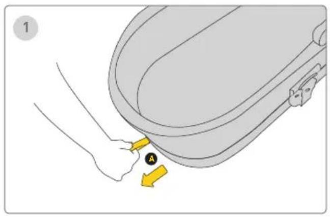 Avionaut Sirius - Product setup - unfolding carrycot - 1
