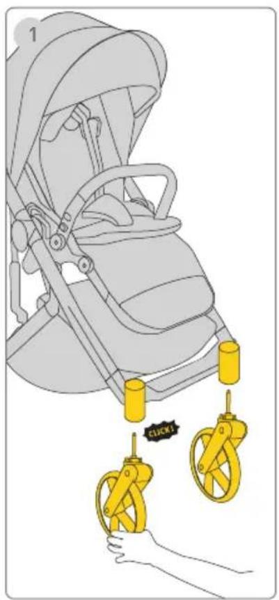 Avionaut Sirius - Front Wheels/Rear Wheels - 1