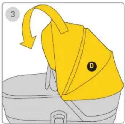 Avionaut Sirius - Canopy Carrycot window - 3