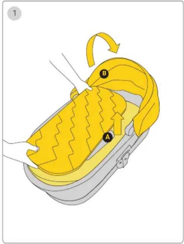 Avionaut Sirius - Product setup - folding carrycot - 1
