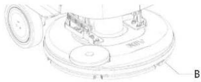 NILFISK SC550 CYL - Brush removal/installation (Cylindrical system) - 1