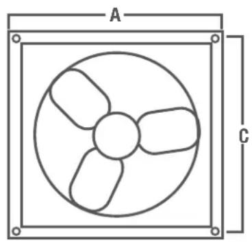 Canarm P14-4M - VENTILATEUR STANDARD - 2