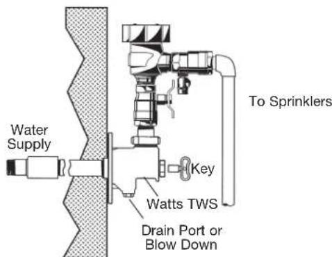 Watts 800M4-QT-FZ - Typical Installation - 3