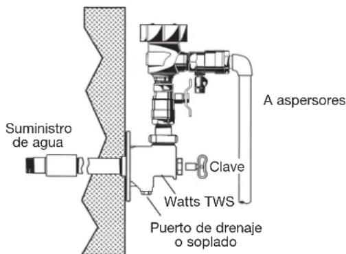 Watts 800M4-QT-FZ - Instalacion típica - 3