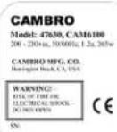 Cambro UPCHT16002 - IV.нчсрукшnoэкн�аци - 2