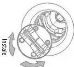 Cambro UPCHT16002 - Diagrama de la Ventila de Presión - 1