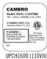 Cambro UPCHT16002 - 取报方法 - 3