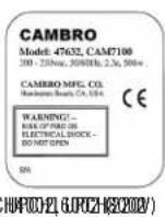 Cambro UPCHT16002 - 取报方法 - 4
