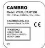 Cambro UPCHT16002 - Istruzioni per l'uso - 4