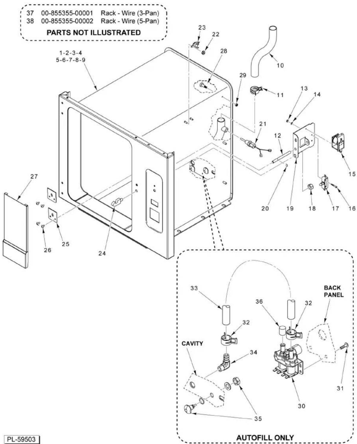 Vulcan C24EO3AF - DOOR - 1