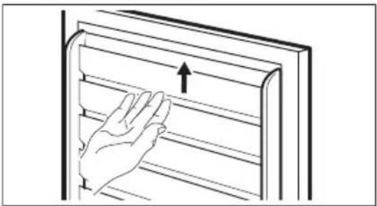 ELECTROLUX ENT6MD19S3 - Removing CustomFlex plastic runners - 2