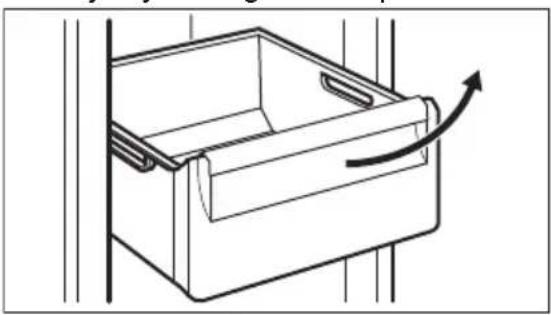 ELECTROLUX ENT6MD19S3 - Extracción de los cajones - 1