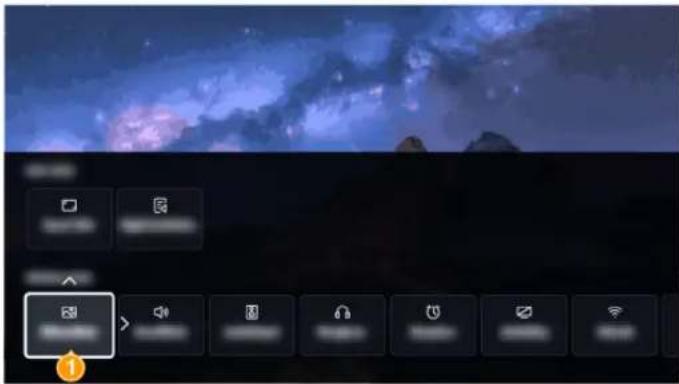 HISENSE 65A7Q - Modifier le menu à l'écran - 1