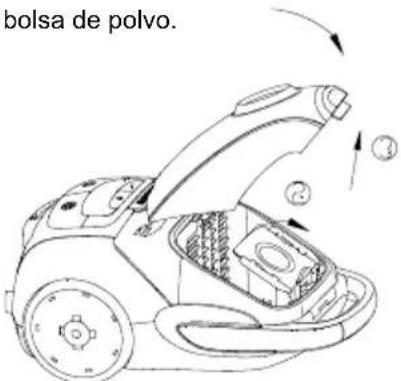 TORNADO VCBKC800BC - Cambio de la bolsa de polvo - 1
