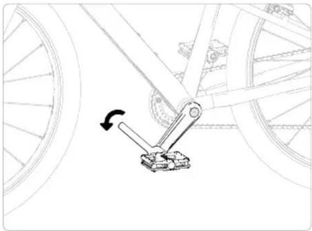 Woom Original 6 - Installing the pedals - 2