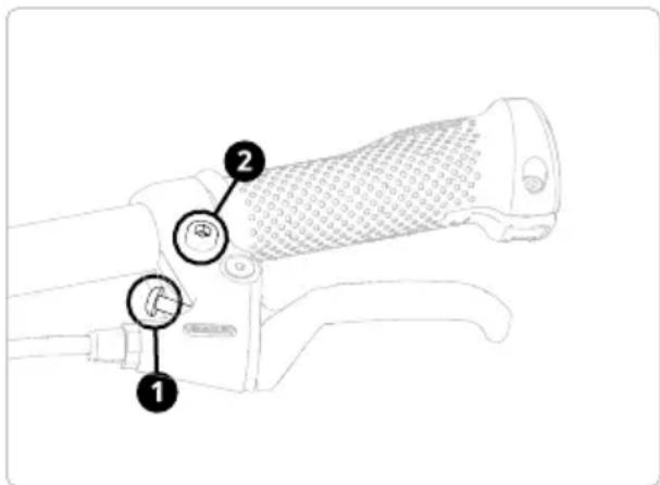 Woom Original 6 - 7◆2 Impostazione della posizione della leva dei freni e del reach - 1