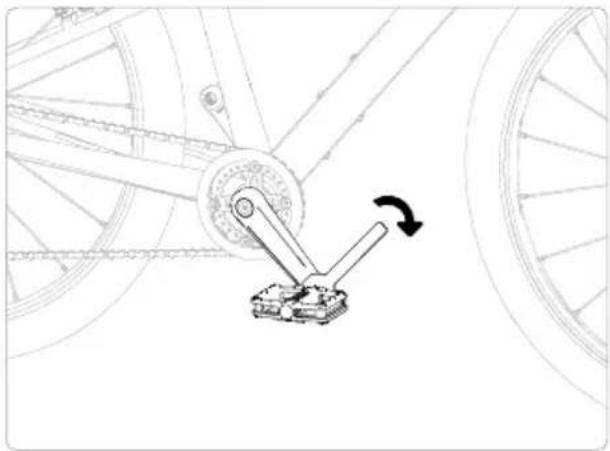 Woom Original 6 - Installing the pedals - 1
