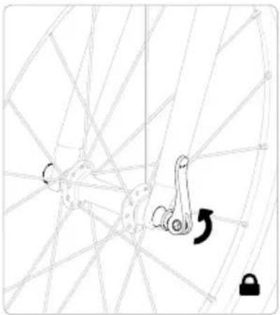 Woom Original 6 - Installing the front wheel - 5