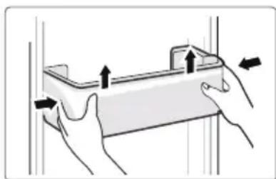 MIDEA MDRU502MTE46 - Nettoyage du plateau de la porte - 1
