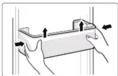 MIDEA MDRU502MTE46 - Cleaning of door tray - 1