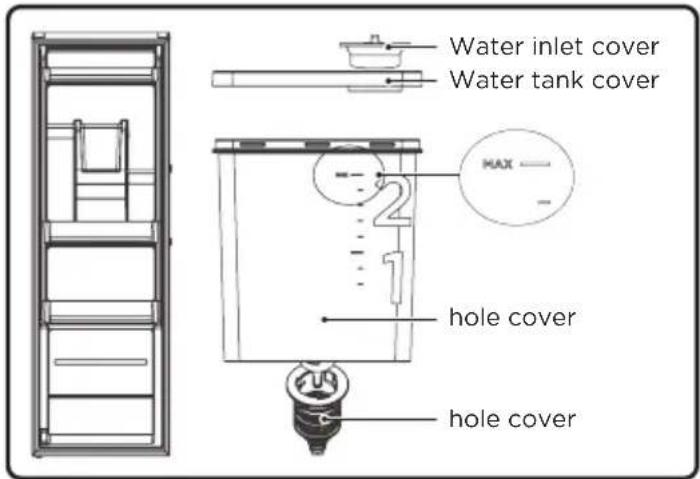 MIDEA MDRU502MTE46 - Water dispenser(optional) - 1