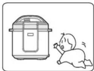 MIDEA MPC802SAMK - Do not put foreign objects - 1