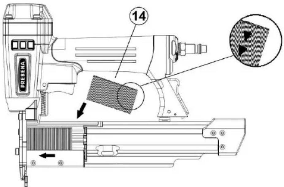 Prebena 1GP-ALK35 - Inserting fasteners - 1