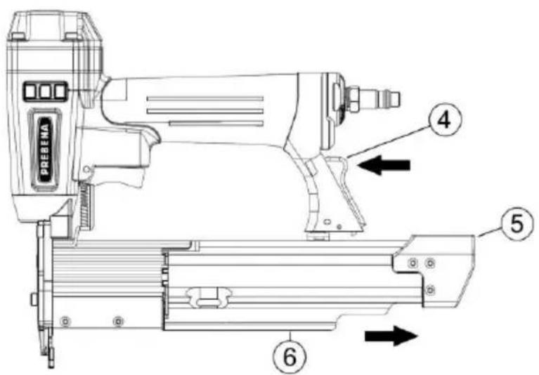 Prebena 1GP-ALK35 - Abrir el cargador - 1