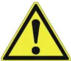 Prebena 1GP-XA16 - Features of the danger warnings - 1