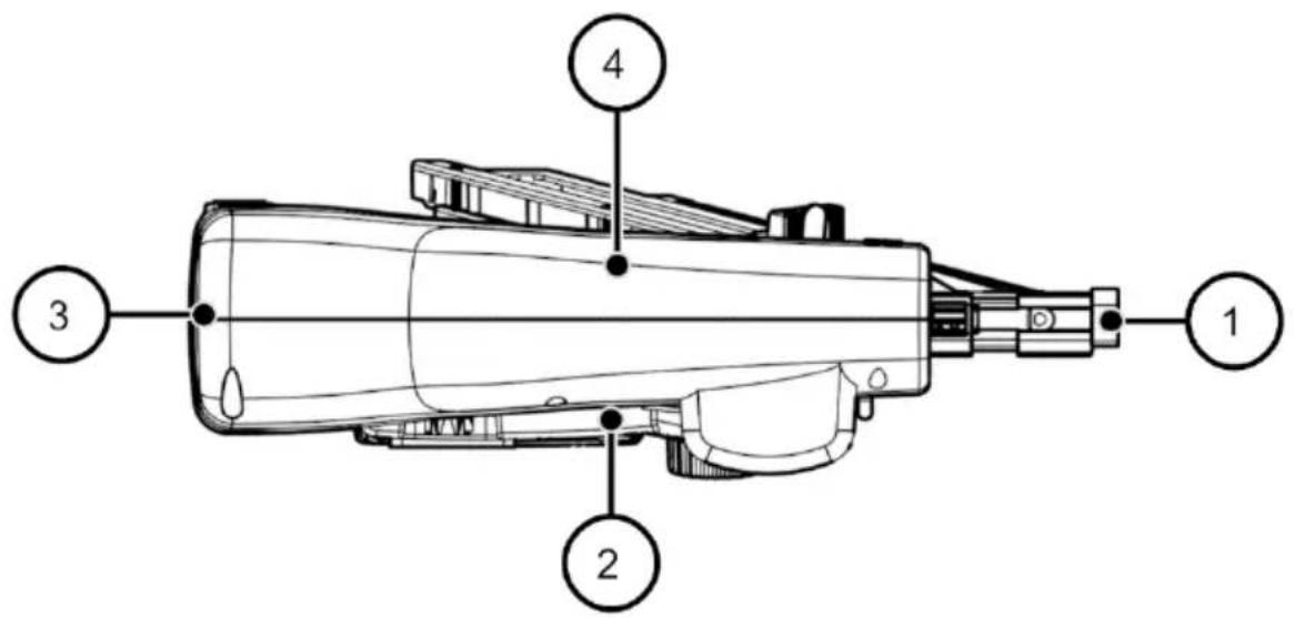 Prebena PKT-8RKP100 - Definitie van de zijden van het toestel - 1
