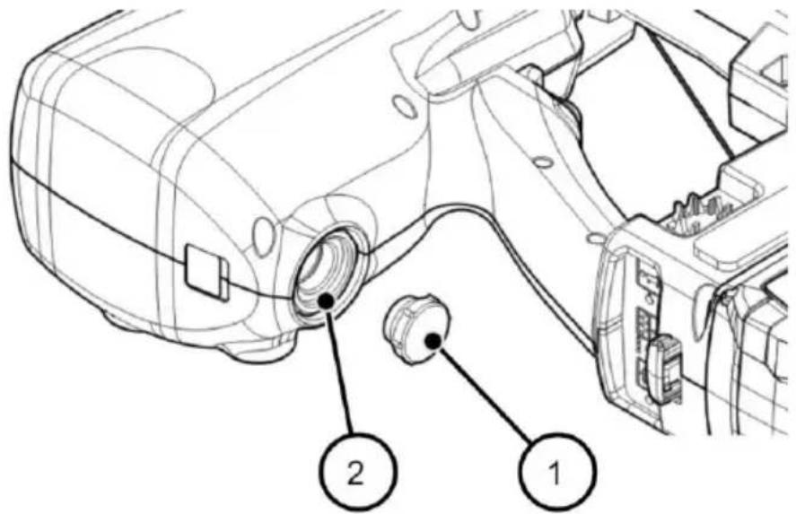 Prebena PKT-8RKP100 - Desenroscado del tapón protector - 1