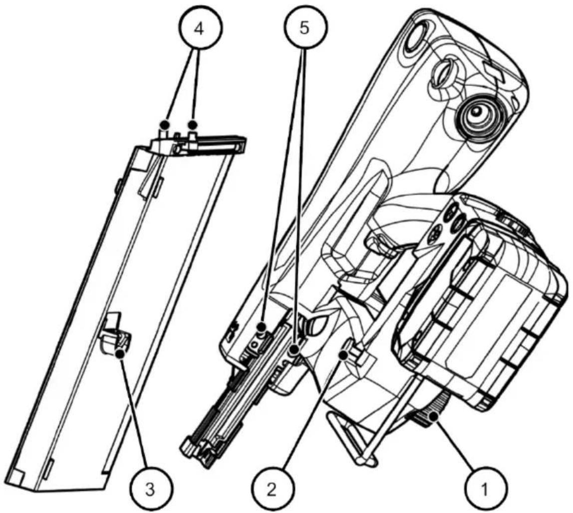 Prebena PKT-8RKP100 - Magazijn bevestigen - 1