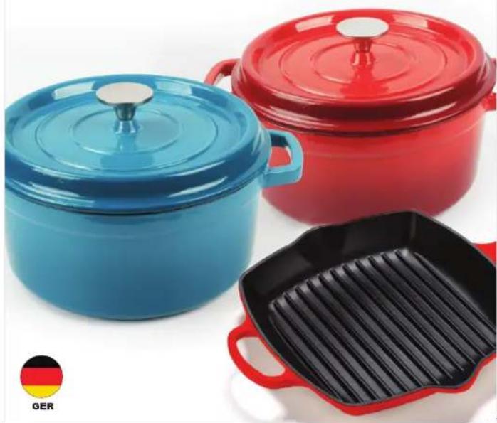 Nutrichef NCCIES47 - nutrichef EMAILIERTES GUSSEISEN KOCHGESCHIRR PFLEGE- UND WARTUNGSANLEITUNG - 2