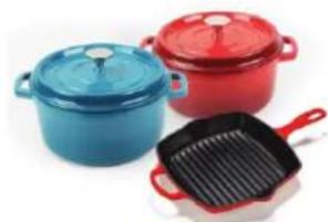 Nutrichef NCCIES47 - Best way to clean enameled cookware - 2